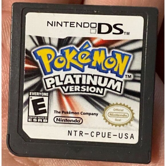 Pokemon Platinum Version (Nintendo DS, 2009) Authentic Cartridge Only Tested - Picture 1 of 2